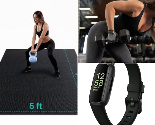 My Favorite Fitness & Gym Essentials cover photo collage