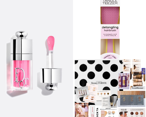 Essential items for the bag👛🌸 cover photo collage