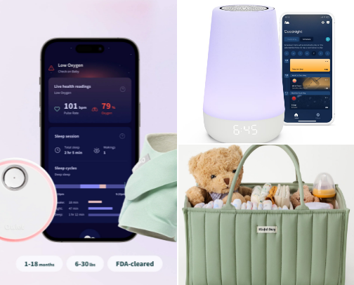 Must have baby products 💙🩷 cover photo collage