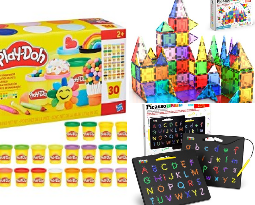 Educational Toys cover photo collage