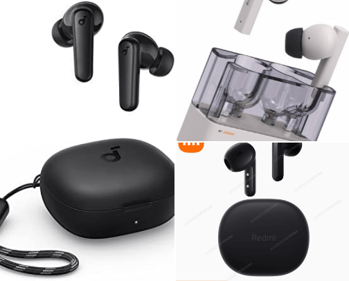 Tws Earphone Bluetooth cover photo collage