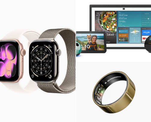 Daily Glow: Wellness Essentials 💡⌚️ cover photo collage