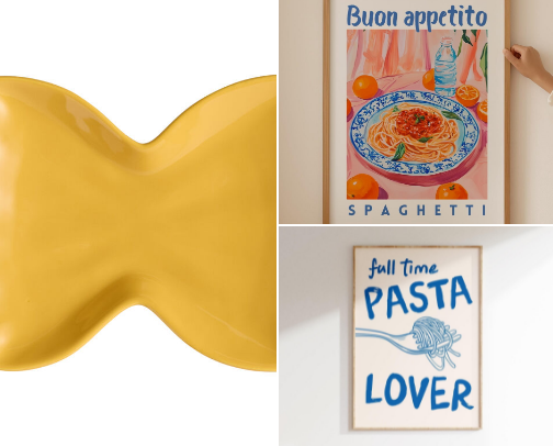 For the love of Pasta cover photo collage