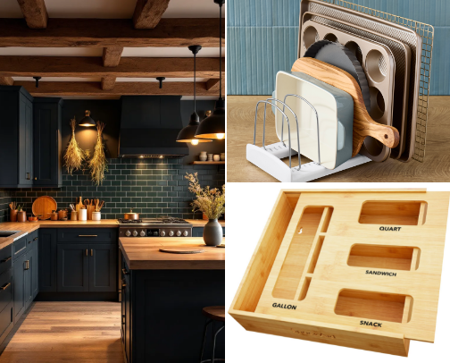 Declutter That Kitchen cover photo collage