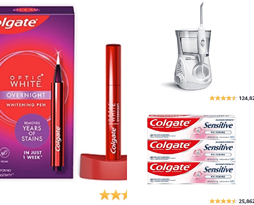 Oral care cover photo collage