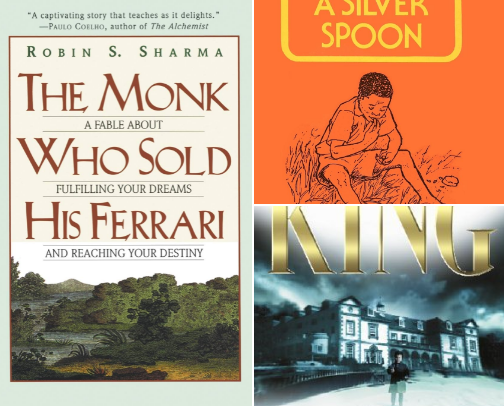 My favorite book recs cover photo collage