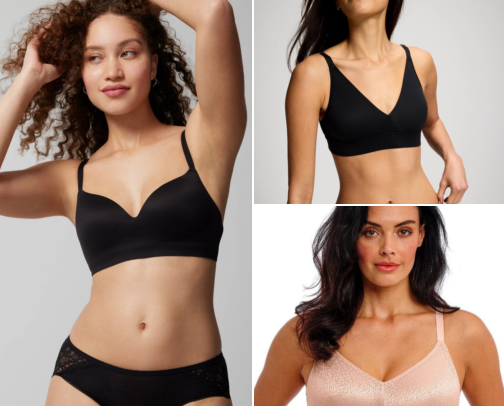 Bras for Days When Comfort Comes First cover photo collage