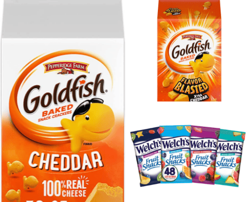 Snacks cover photo collage