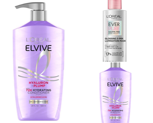 Current hair routine cover photo collage