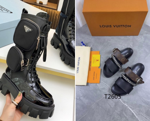 Shoes cover photo collage