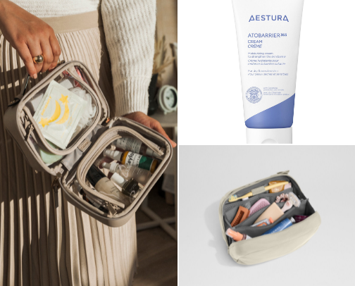 Makeup & Skincare Travel Kit cover photo collage