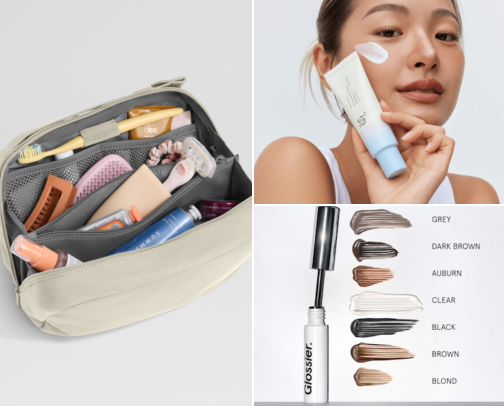 Makeup & Skincare Travel Kit cover photo collage