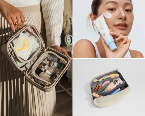 Makeup & Skincare Travel Kit cover photo collage