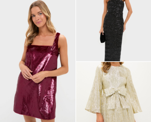 Holiday Party Dresses You’ll Actually Wear cover photo collage