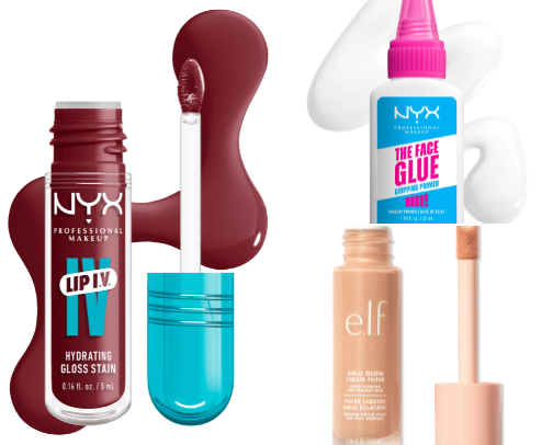 Best drugstore makeup cover photo collage