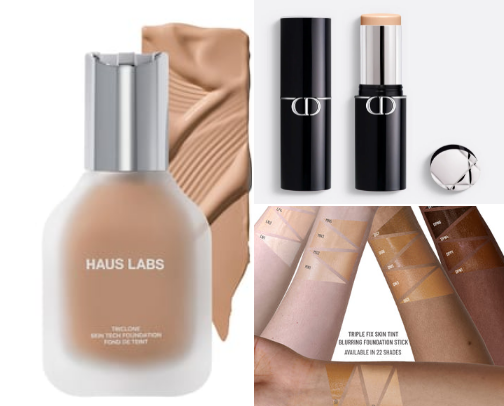 Foundation for 40+ Skin cover photo collage