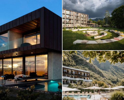 The Best Suistainable Hotels in Europe cover photo collage