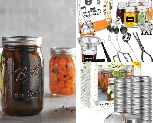 Pressure Canning cover photo collage