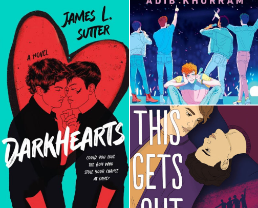 🌈 Queer Books on Boy Bands & Boys’ Love cover photo collage