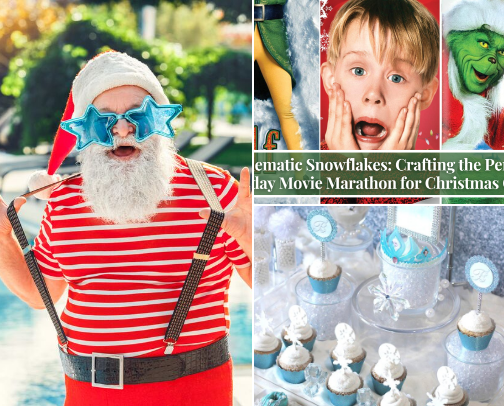 How to Celebrate Christmas in July: Party Ideas, Activities & More cover photo collage