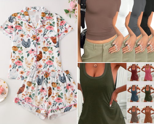 Home Clothes cover photo collage