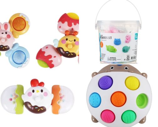 Sensory Toy Favorites cover photo collage