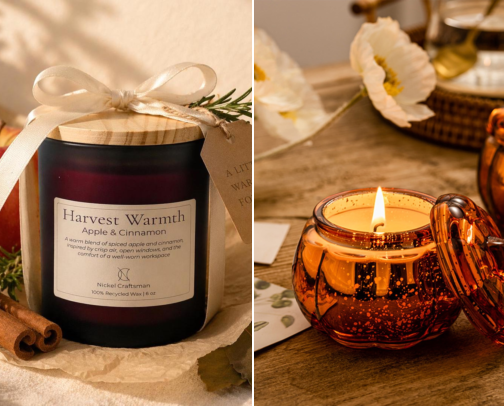 Best Fall Candles in 2026| Cozy Pumpkin, Apple & Fall Scents cover photo collage