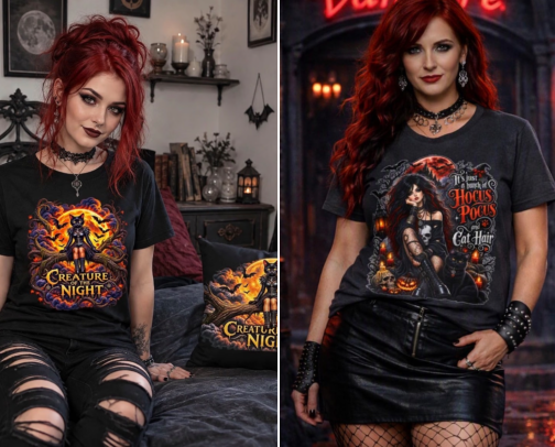 Halloween: Gothic Cat Essentials cover photo collage