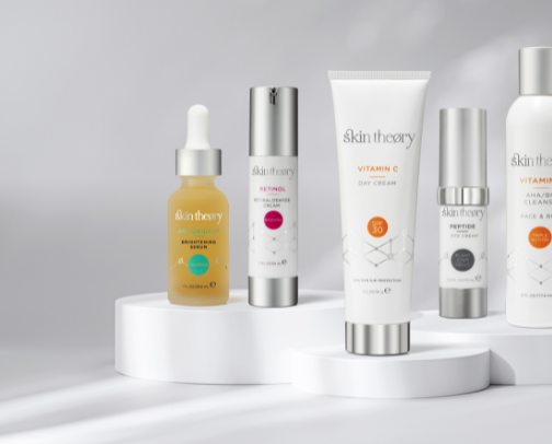 Skincare for flawlessness cover photo collage