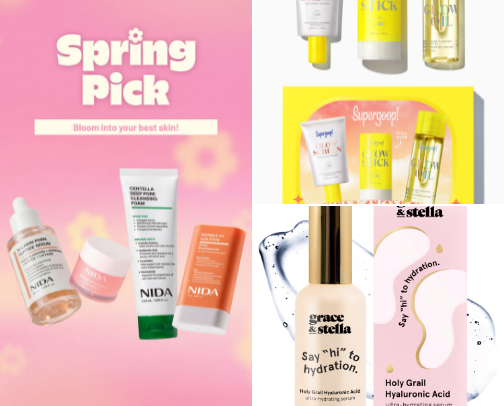 Beauty cover photo collage