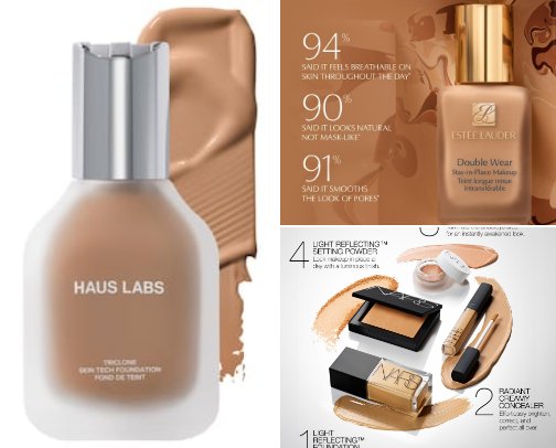 My favorite foundations & why💗 cover photo collage