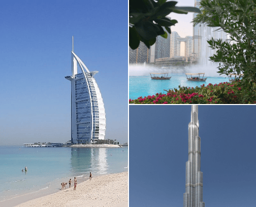 Dubai 🥰 cover photo collage