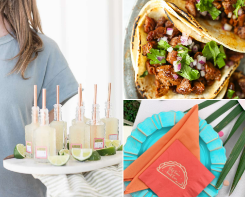 Cinco de Mayo at Home: Elevated Hosting + Easy Recipes cover photo collage