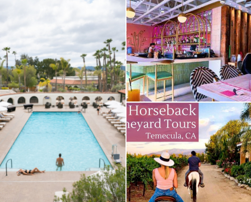 Temecula Weekend Getaway cover photo collage