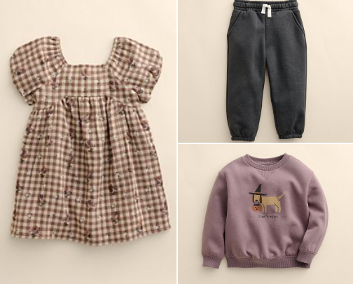 Toddler/baby fall fashion cover photo collage