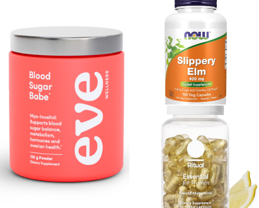 Women’s Wellness Supplement Stack cover photo collage