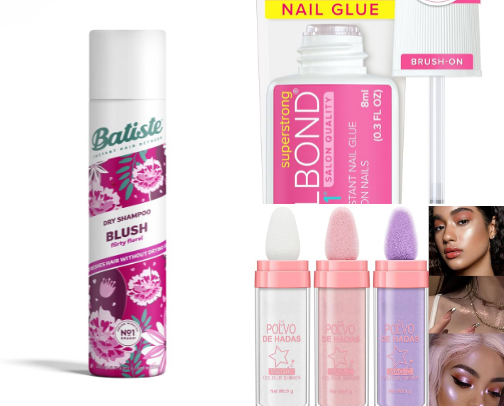 beauty/makeup must haves cover photo collage