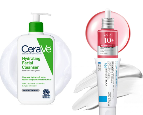 Top Must-Have Skincare Products🤩 cover photo collage