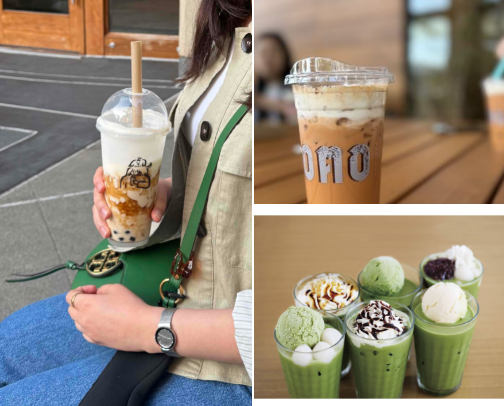 Bubble tea shops in Bellevue that are totally worth it cover photo collage