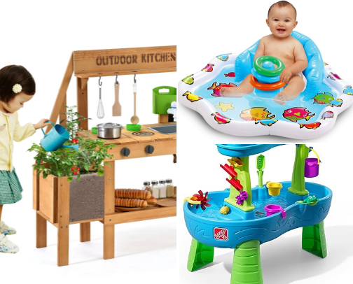 Outdoor must haves for babies and toddlers cover photo collage