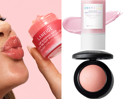 skincare routine 🫧 cover photo collage