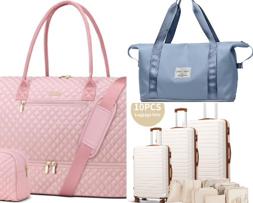 ✈️ Travel Essentials You’ll Actually Use: .

🧳 Favorite Travel Finds cover photo collage