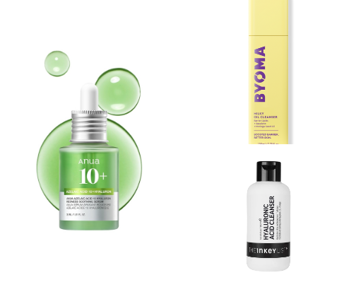 How I cleared my acne - skincare cover photo collage