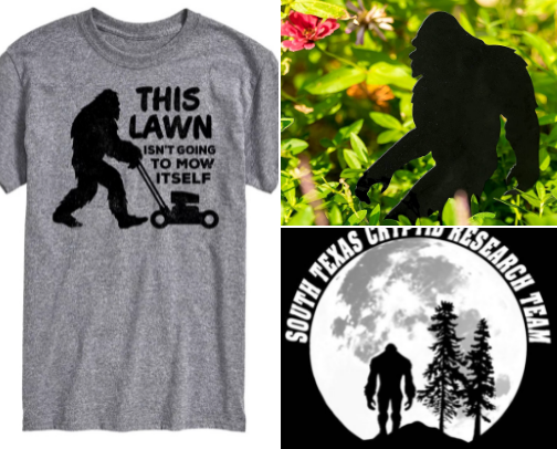 I love big foot, Sasquatch, and Yeti merch cover photo collage