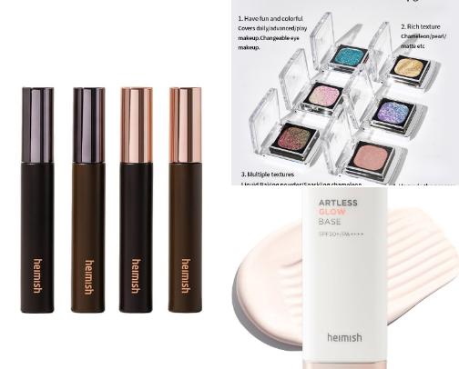 Makeup coreano cover photo collage