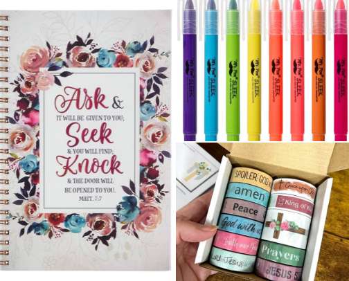 Faith Journal Starter Pack (2025 Edition) cover photo collage