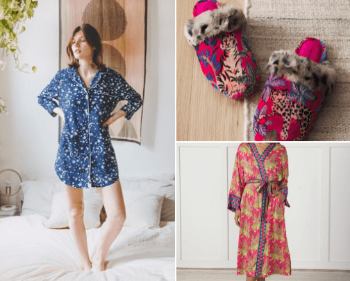 Sleepy Stylish Loungewear cover photo collage