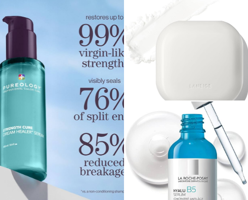 beauty must haves cover photo collage