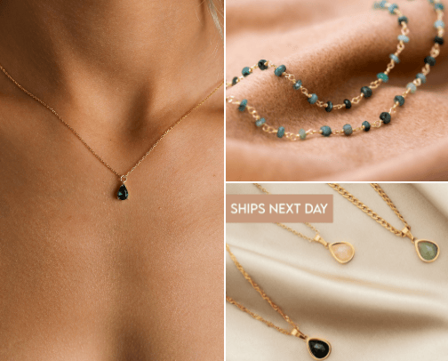 Necklaces cover photo collage