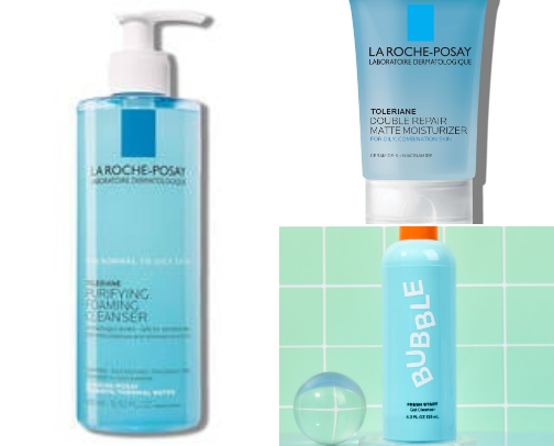 skin care recs! cover photo collage